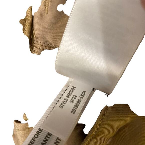 Madewell The Harlow Wide Leg Pants High Rise Tan NWT 0 - Picture 6 of 10